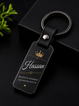 Customized Name Keychain – Personalized Metal Key Ring Gift