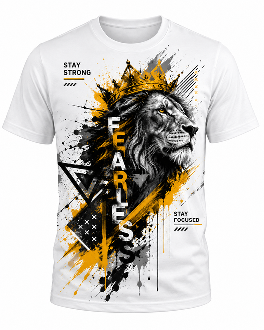 Premium Lion King T-Shirt – Bold Graphic Streetwear Design