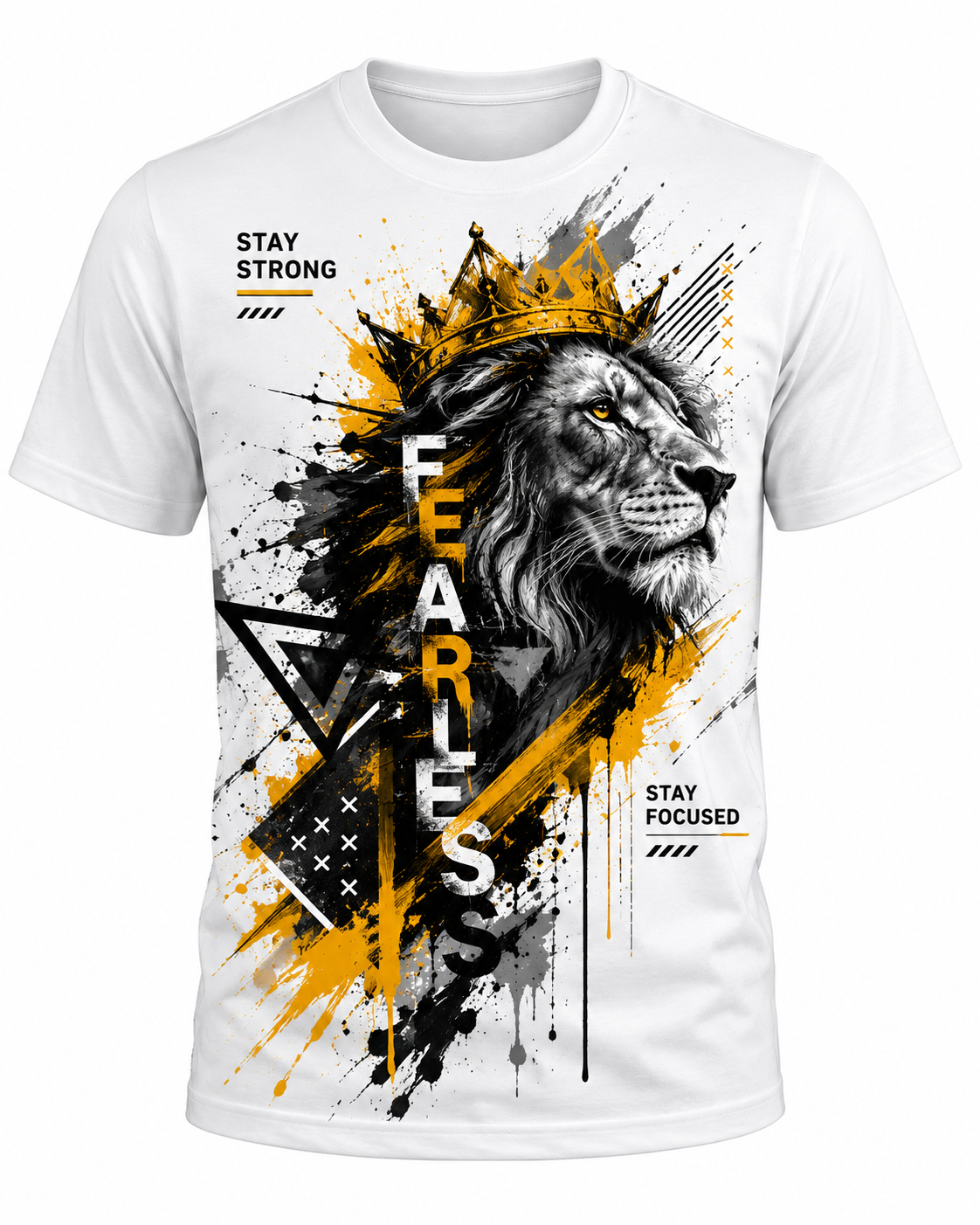 Premium Lion King T-Shirt – Bold Graphic Streetwear Design