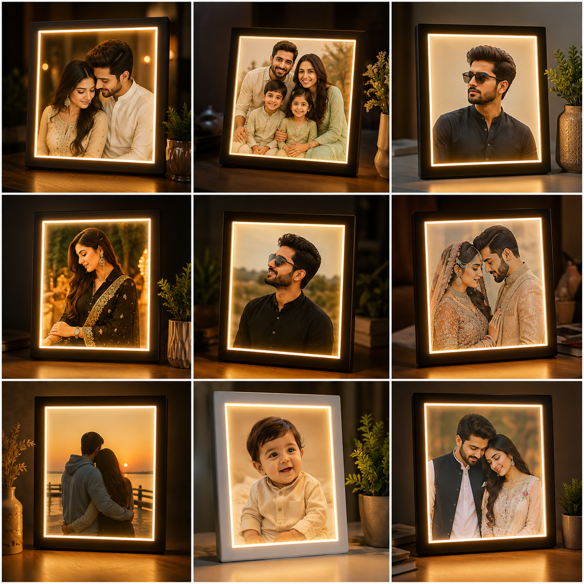 Customize LED Photo Frame